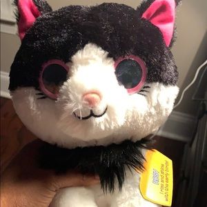 talking plush cat